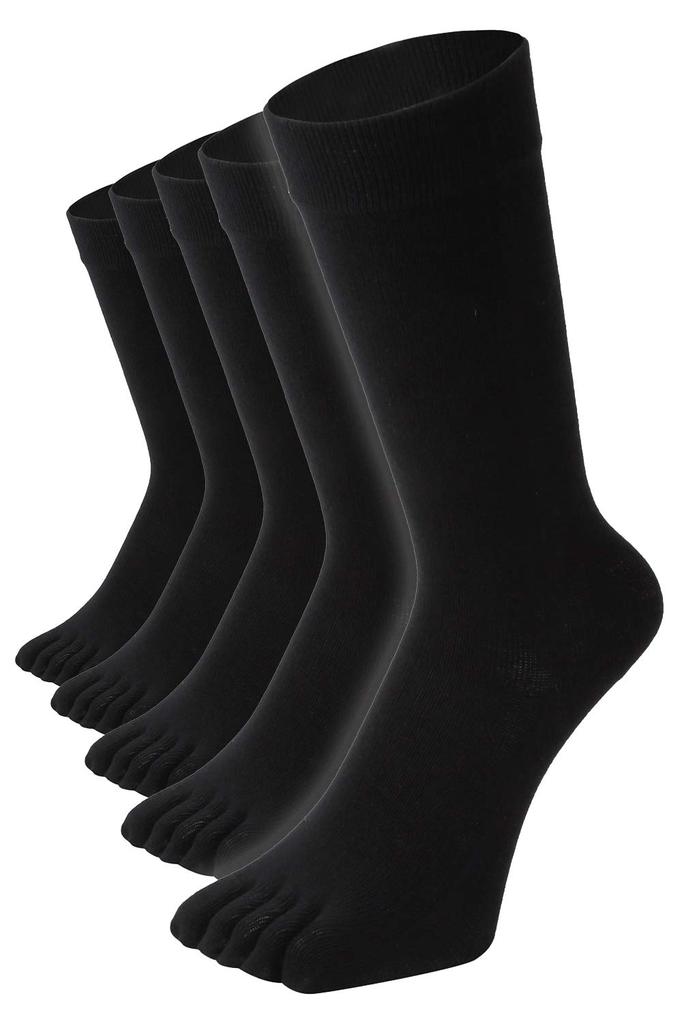 Authentic Made in 20 Hours of Super Highly and Business Sizes Black Five-Toe Socks, Japan, Wear, Odor-Resistant, Breathable, Antibacterial,