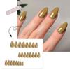 Simple False Nails Long Almond Nail Tips Manicure Fake Nials  DIY