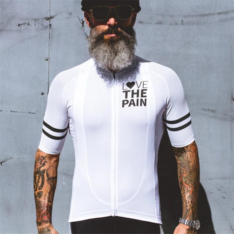 Mens Cycling Jersey Short Sleeve Quick Dry Breathable Performance Top Road Mountain Bike Riding