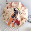 1 PC Automatic Folding Umbrella - Naruto Hokage Artwork Pattern Portable Foldable Design With 8 Ribs Christmas Birthday Gifts