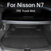For Nissan N7 Primera Car Trunk Mat Full TPE Waterproof Wear-resistant Trunk Liner Protector Interior Accessories