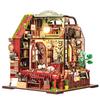 CRESYMME Dollhouse Miniature Wooden 3D DIY for Adults No Kit, Puzzle, Handmade, (Bunkaku Himaki)