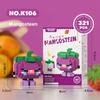 DIY bloková kreslená roztomilá 3D puzzle ovocná párty model mikročástic sestavitelná panenka stolní dekorace dětská hračka dárky