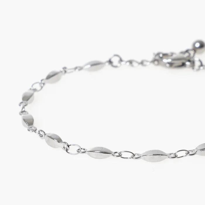 Candy Chain 336 Water Blue Moonstone 038 Bracelet Set (C2503-SE441_SV)