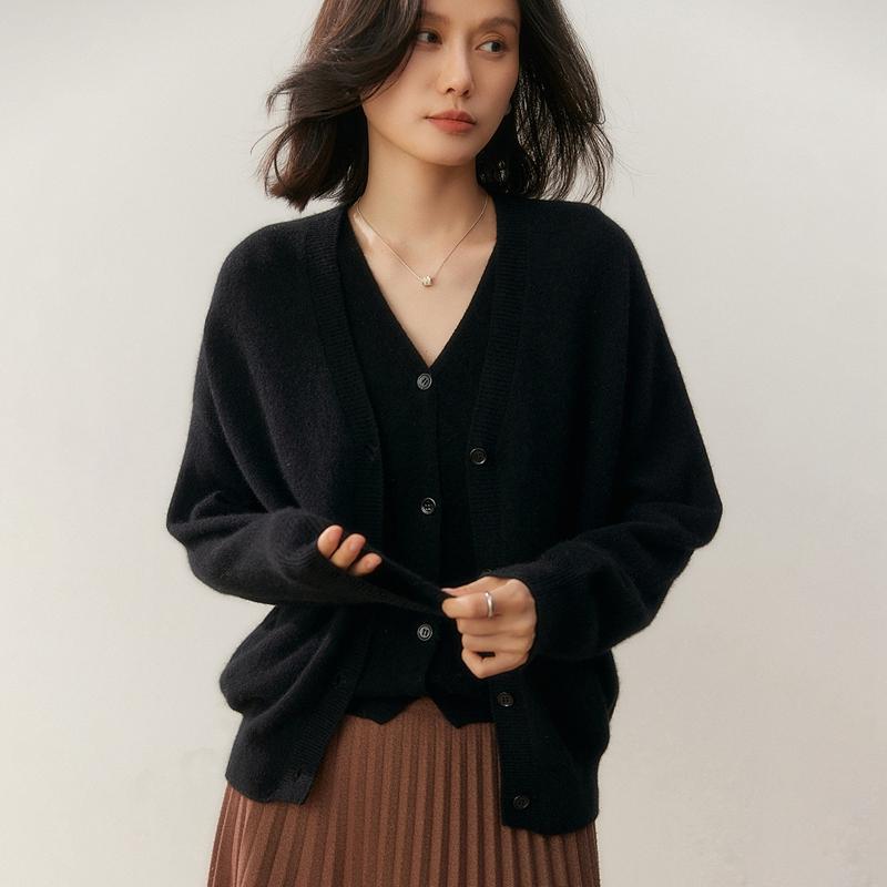 Qinghe 100% Pure Cashmere Women's Sweater - Ultra Soft Luxury Winter Pullover