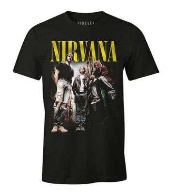NIRVANA Band T-shirt Heren S NIEUW