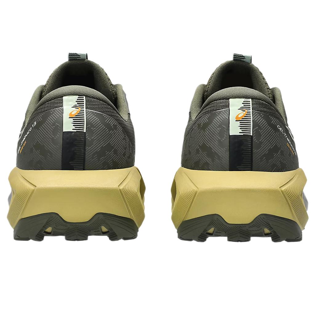 Asics Gel-Trabuco 13 Gtx Pohodlné Módní Jednoduché Všestranné Odolné Běžecké Boty s Nízkým Svrškem Pánské tenisky Černé 1011B978-003