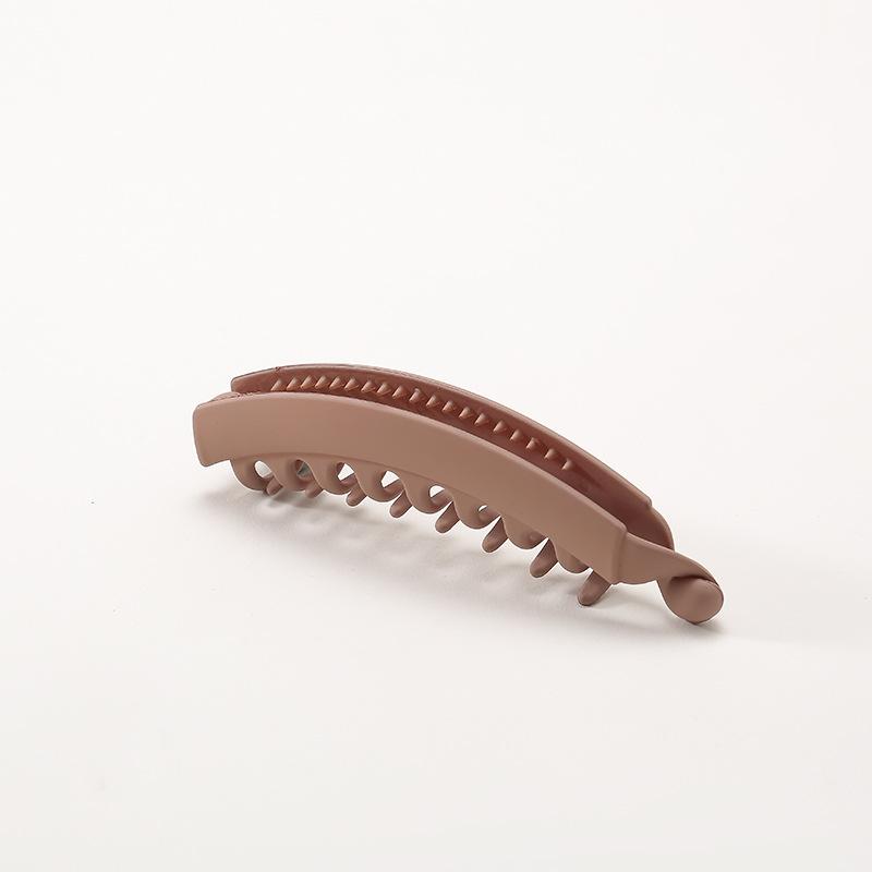 Acrylic Leopard Ponytail Clip Banana Hair Clip Simple Non-Slip Hair Claws for Women Girls Bath Ponytail Holder Hairpin Barrettes