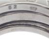 Bvlgari 323533 #12(JP Size) 52 Ring K18 White Gold Women