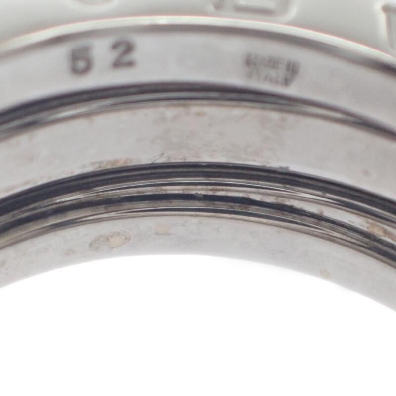 Bvlgari 323533 #12(JP Size) 52 Ring K18 White Gold Women