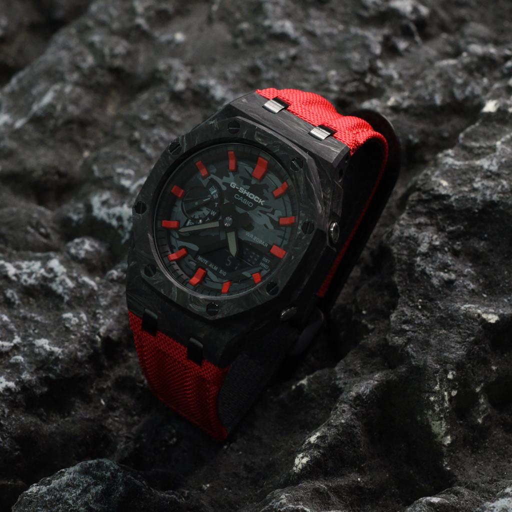 CASIO Men YOUTH Black Watch GA-2100-1A1(Watch3--)