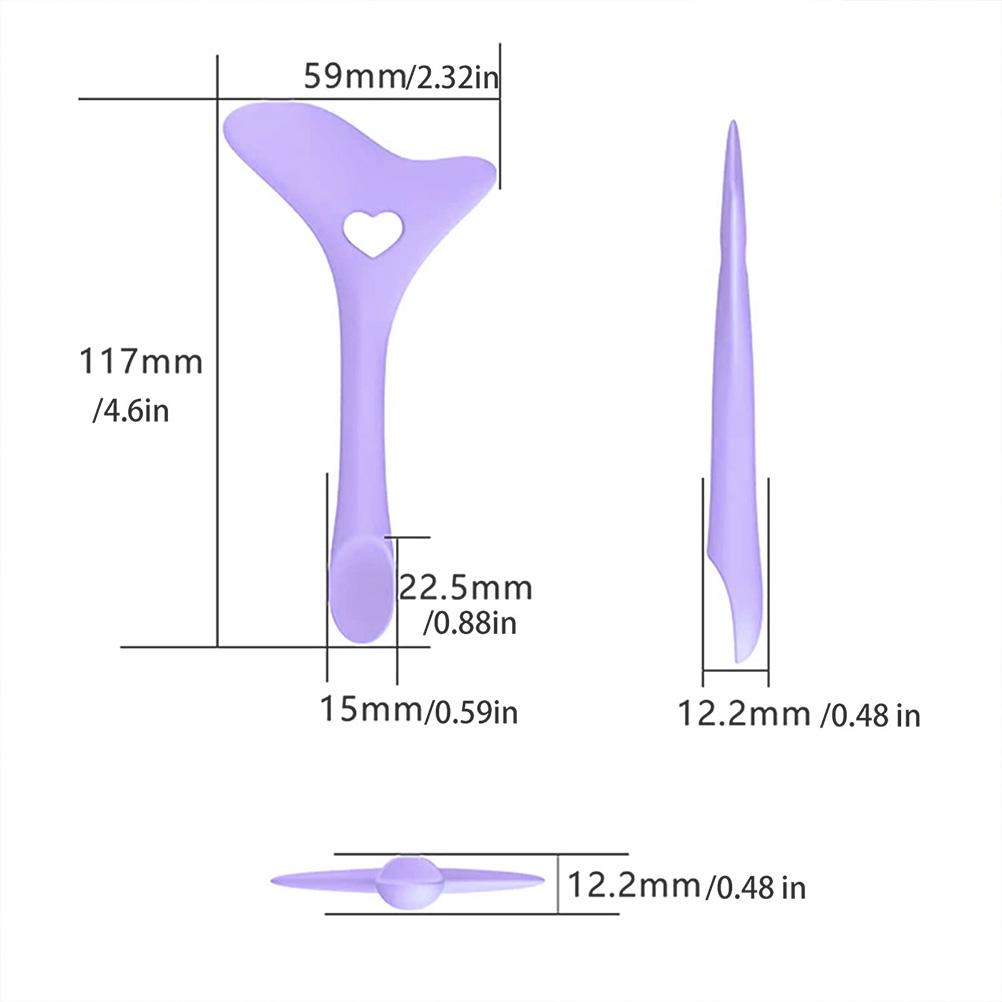 Silicone Eyeliner Aid Eyeliner Stencils Wing Tips Reusable Silicone Eyeliner Tool Mascara Drawing Aid Makeup Tool Eyeliner Applicator Tool