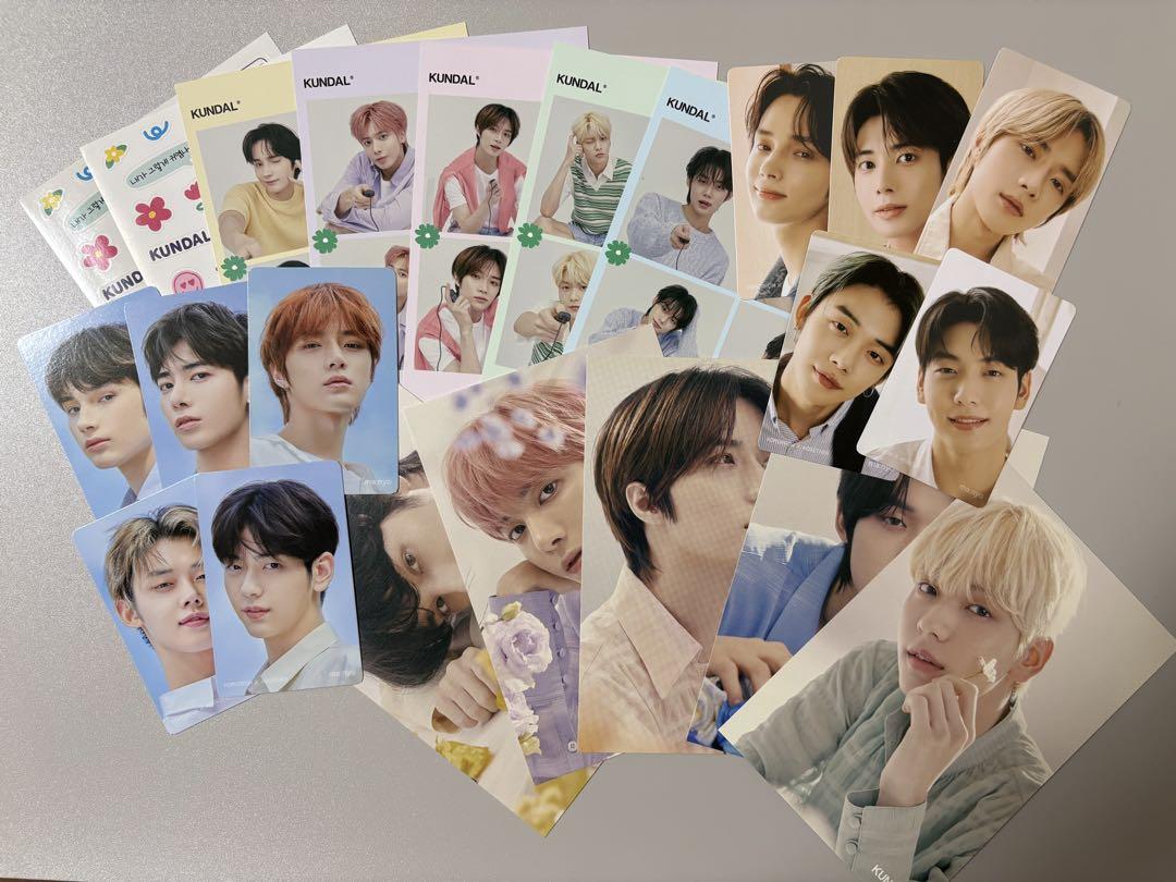 

[USED] TXT KUNDAL manyo Kundal Manyo Postcard Trading Card Posca