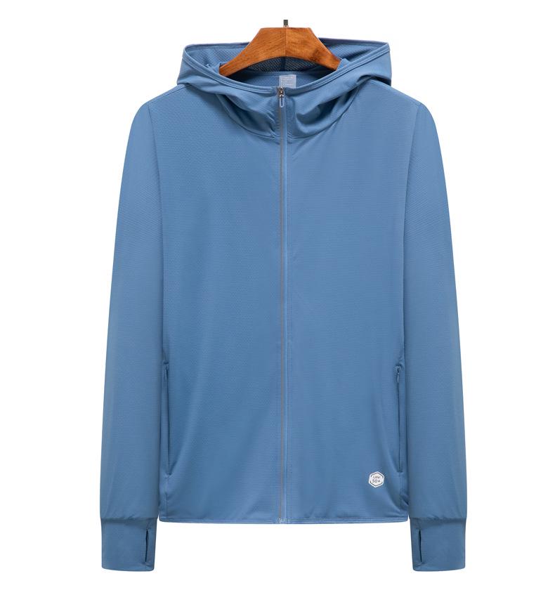 Summer Ice Silk UPF50+ Thin Breathable Sunscreen Windbreaker for Women & Men