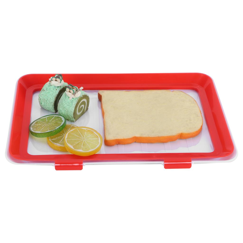 Food Preservation Tray Food Keeping Storage Container Kitchen Supplies for Refrigerator