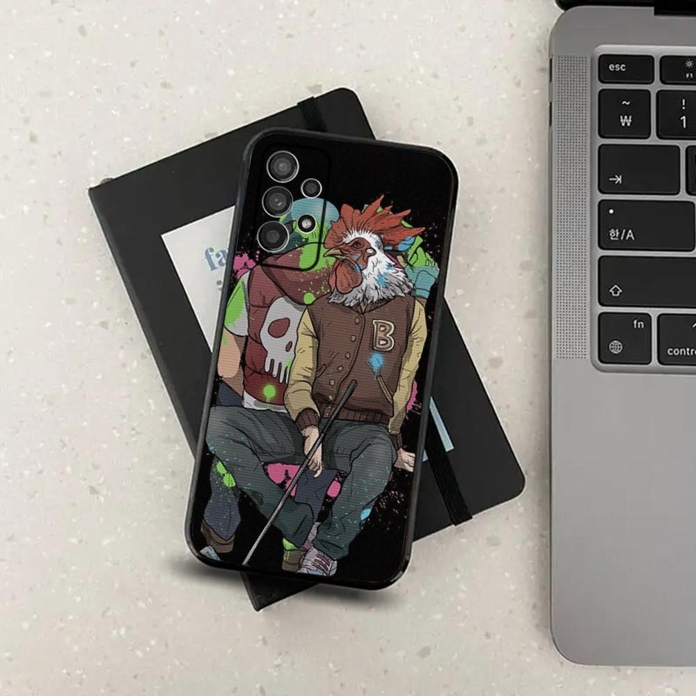 Game Hotline Miami Phone Case For Samsung S24,S21,S22,S23,S30,Ultra,S20,Plus,Fe,Lite,Note,10,9,5G Black Soft Cover