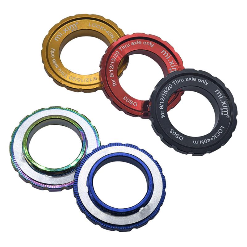 Anelli di Bloccaggio Centerlock per Mozzi Ruota Centerlock Mozzo Ruota Center Lock Anello di Bloccaggio Rotor-Lock Coperchio di Bloccaggio