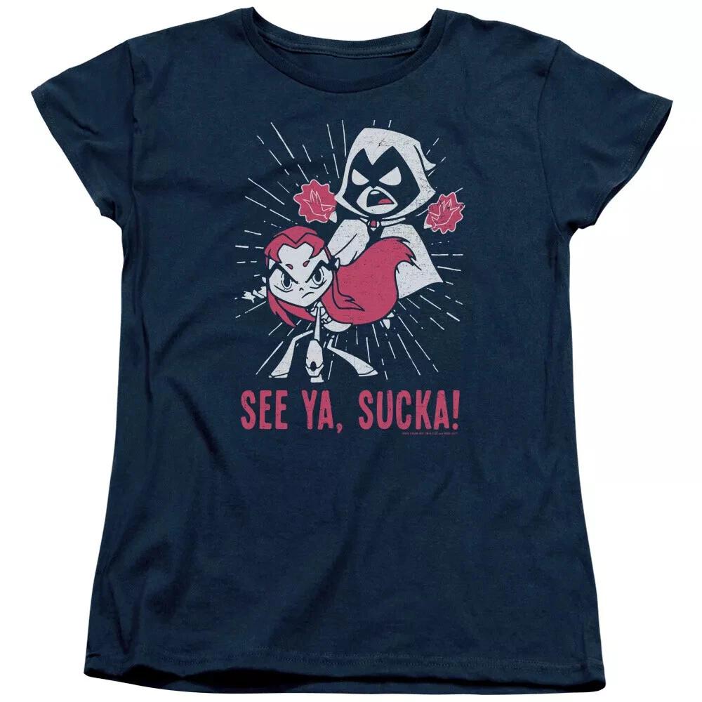 Teen Titans Go!  Suckas  Women s T-Shirt S