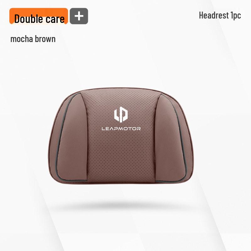 

Подушка для поясницы и шеи, подголовник из кожи наппа для Leapmotor C10/C11/C01/C16