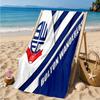 Bolton Wanderers Crest Design Beach Towel Microfiber Beach Towel, Lightweight and Quick-Dry, for Summer Travel, Swimming Pool Fan Birthday Gift