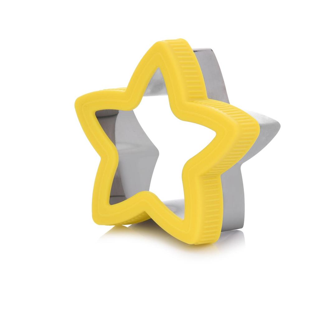 DUKA MINI Large Cookie Cutters, 4 Shapes with PP Handle, PP Handle