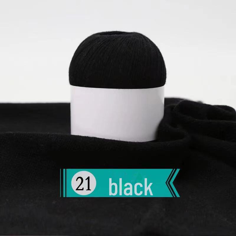 Hand-woven Cashmere Yarn - 3 Ply Soft Wool for Sweaters - Spot Processed Ball of Yarn