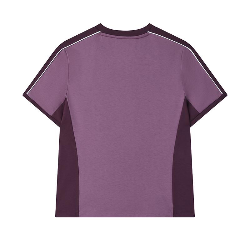 New FILA T Shirt Women's Diamond Purple F11W519101FPU