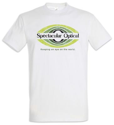 Spectacular Optical Mens T-Shirt Videodrome Sign Symbol Logo Company Dystopia