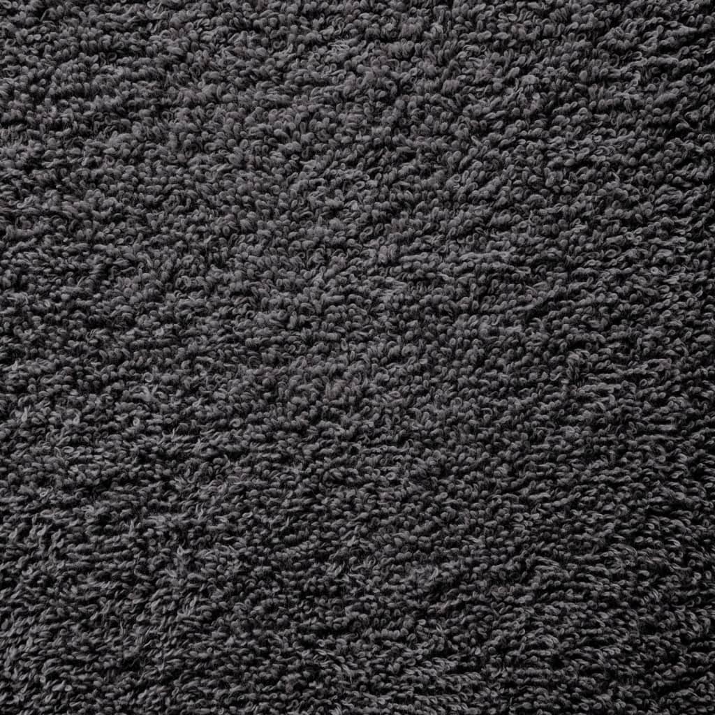 Vidaxl Ręczniki Premium Solund 10 Szt., Antracytowe, 100X150 Cm