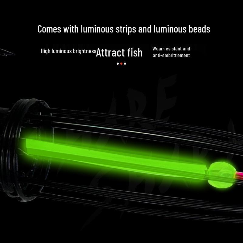 Anti-Snag Fish Hook with Bait Cage for Octopus and Anchored Fishing