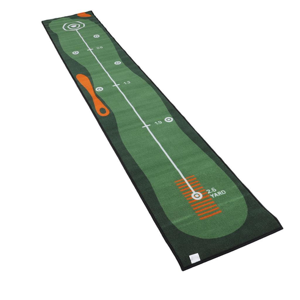 Golf Putting Training Mat Portable Indoor Practice 19.69x118.11in Putting Training Mat