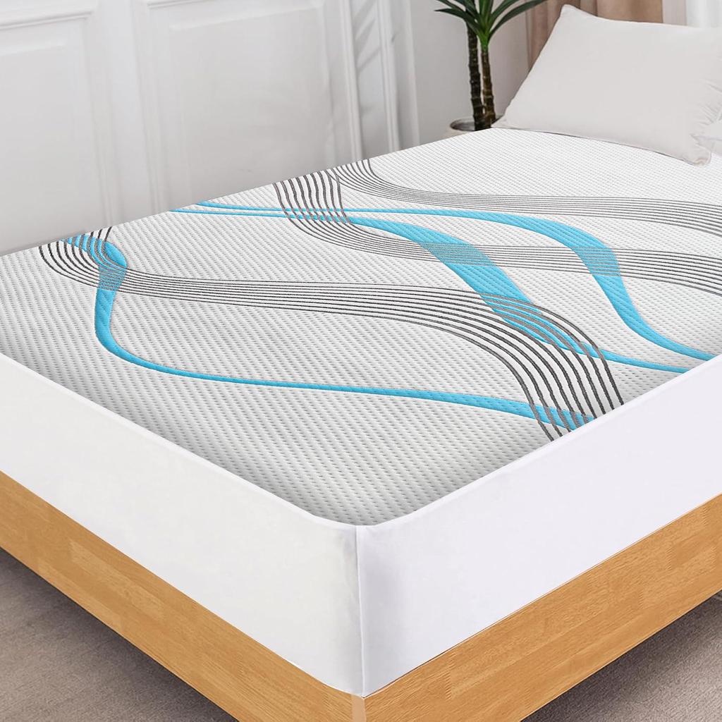 Waterproof Quilted Incontinence Mattress Cover with Anti-Mite Protection