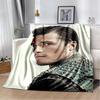 Handsome Star JJosh Hutcherson Soft Flannel Throw Blanket for Bed Home Picnic  Comfortable Cozy Blanket for Kids and Adults