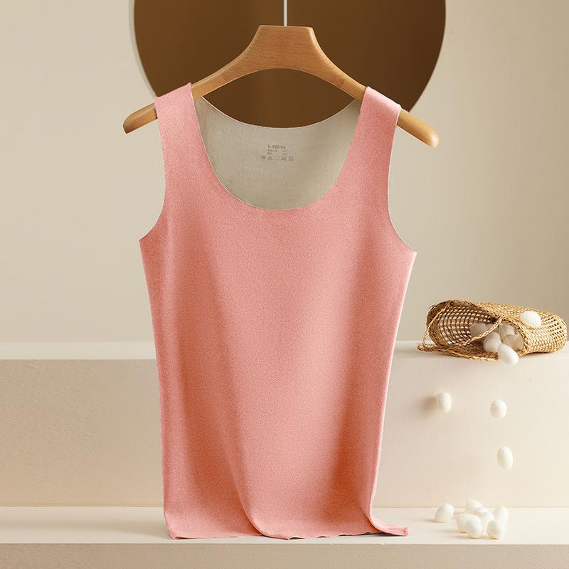 

Нетронутый немецкий бархатный теплый жилет для женщин с теплым нижним бельем с толстым бархатом и безрукавкой на осень и зиму 3XL