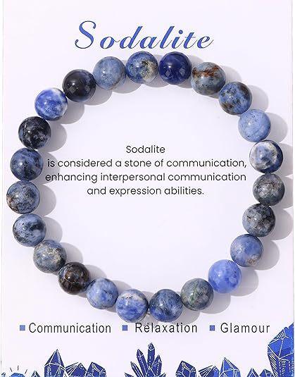 

Браслет из натурального камня тигровый глаз аметист на эластичной веревке с бусинами для мужчин и женщин, подарок дружбы, браслет из белого картона