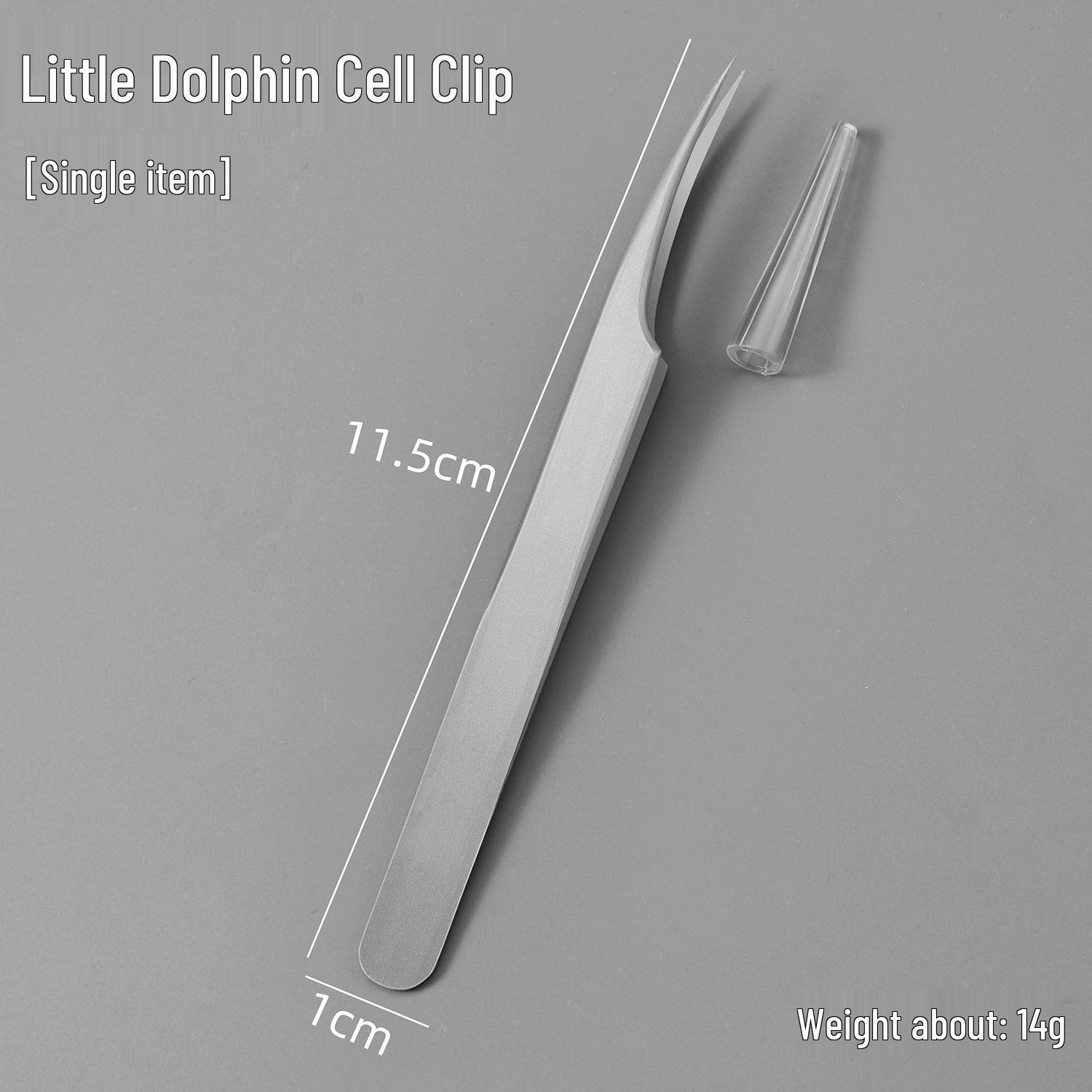 Little Dolphin Precision Blackhead & Pimple Tweezers - Stainless Steel Acne Tool
