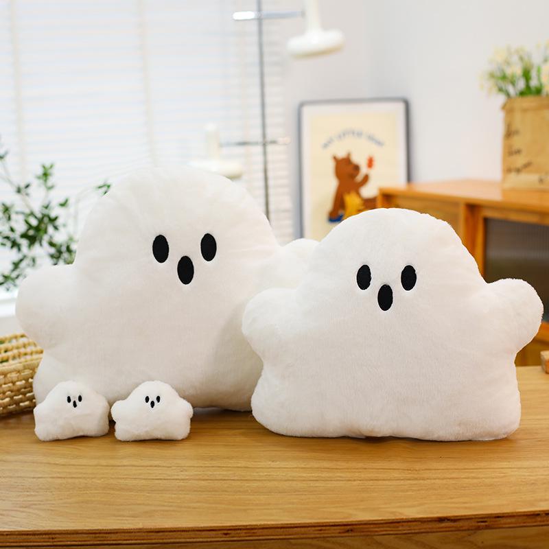 

Ghost Plush Toy: Cute Devil Halloween Pendant for Kids - Cloth Doll Gift 13cm (0.02kg)