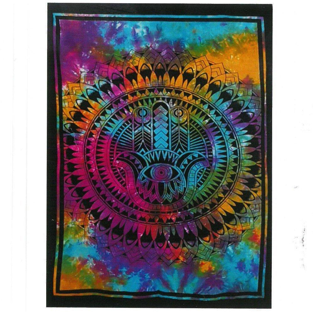 Hamsa Hand Wall Art, Cotton