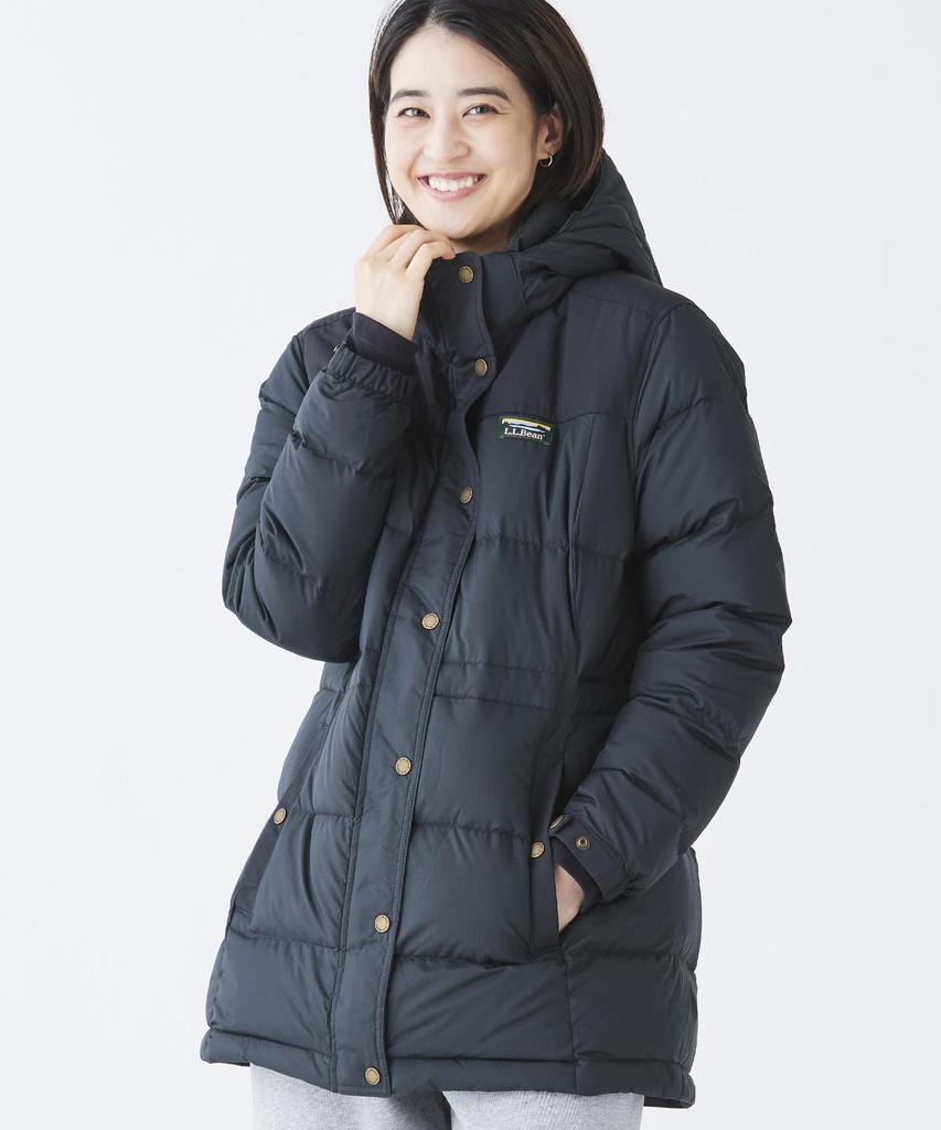 Mountain Classic Down Parka US Fit Petite L Nautical Navy Blue 0UBW220006 [LLBE] Women's