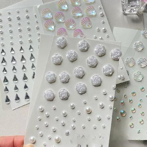 Rhinestones Face Jewels Diamond Eyes Makeup Art Eyeliner Glitter Face Jewelry Stickers Temporary Tattoo Party Body Makeup Tools