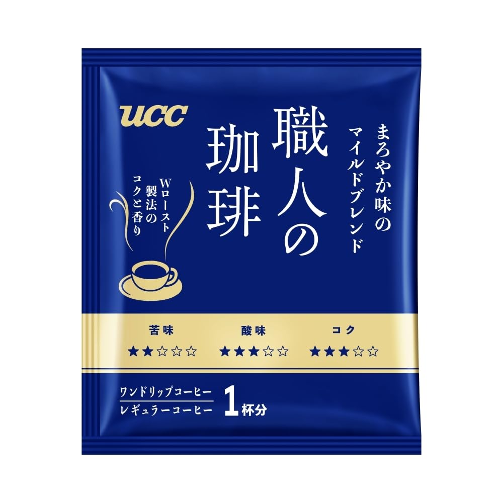 UCC Artisan Coffee Drip Coffee Mild Flavor Blend 100 Cups