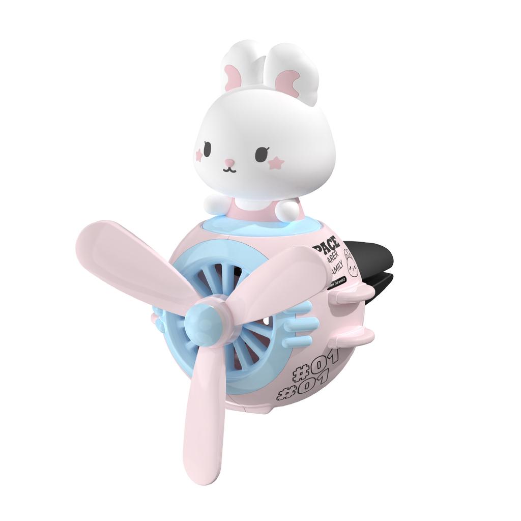 Car Air Freshener Creative Animal Pilot Car Air Vent Clip Perfume Diffuser Center Console Decoration Auto Accessories
