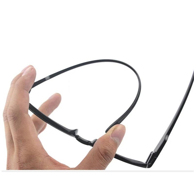 Men Spring Legs Retro Presbyopic Eyeglasses Anti Fatigue for Parents Unbreakable Classical Reading Glasses Comfortable