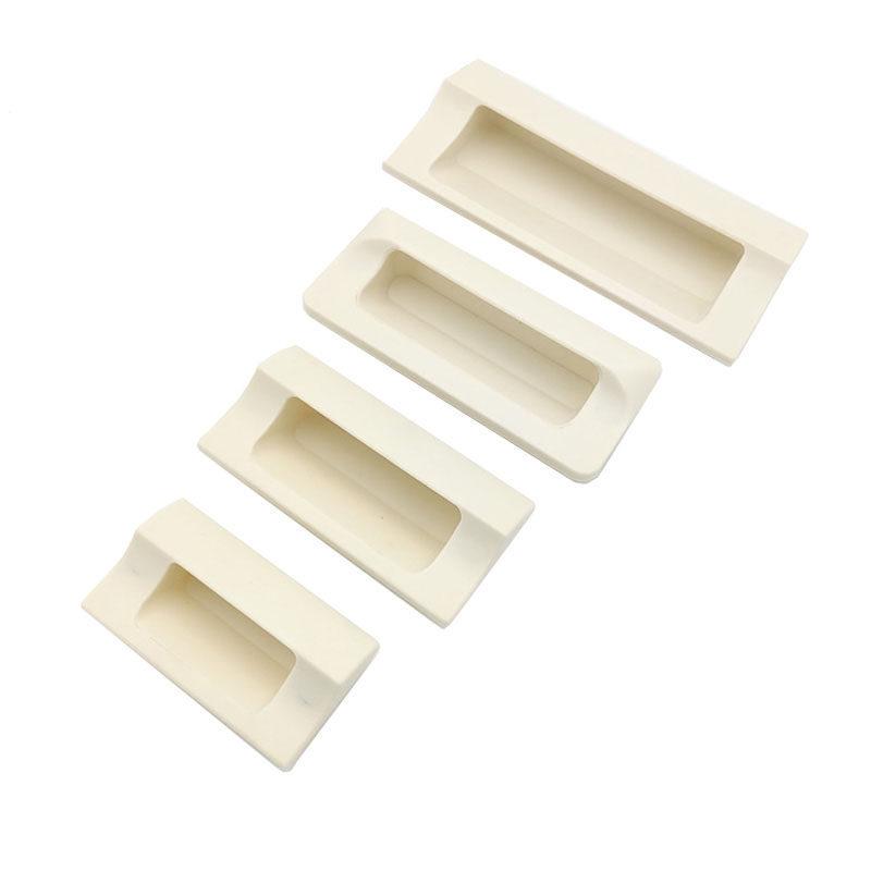 Black/Ivory Plastic Concealed Handle - Hidden/Recessed Pull Handle (AP-183 Series)