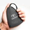 1Pcs Car Key Protection Shell Bag Car Key Case Cover Car Keychain For Toyota Avalon Mirai Avensis Prado Hilux VVT-I Corolla Sw4