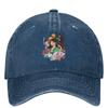 Mul Cartoon Logo Denim Baseball Cap Outdoor Sports Hip Hop Hats Summer Women Unisex Y2k Funny Sunshade Baseball Caps