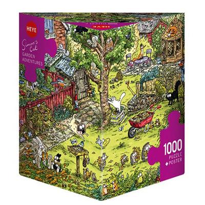 Heye Triangular Jigsaw Puzzle 1000pcs (GardenAdventure)