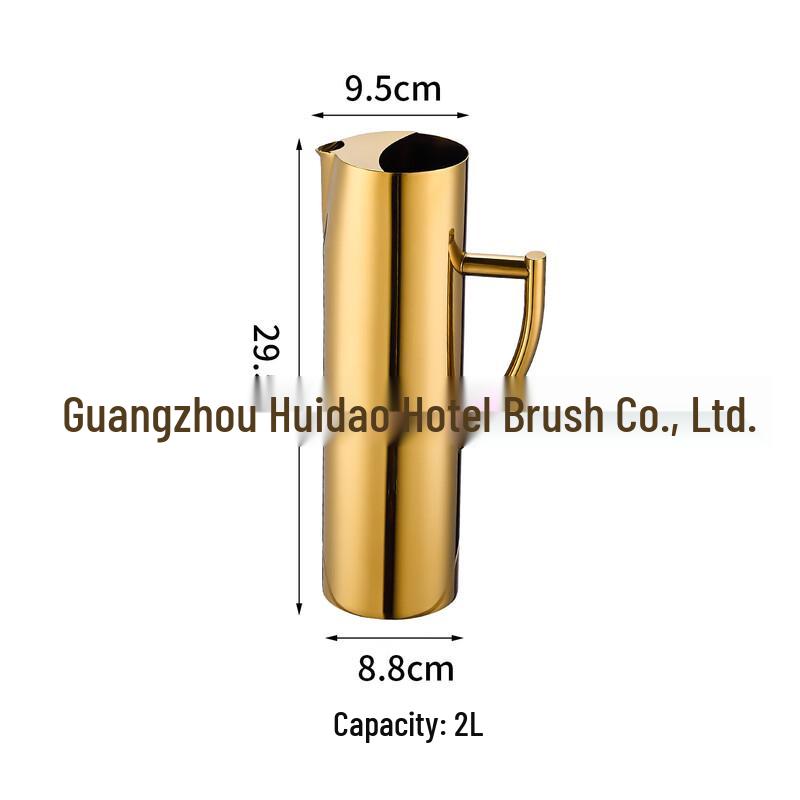 

ZISIZ Gold 2L Cold Water Pitcher