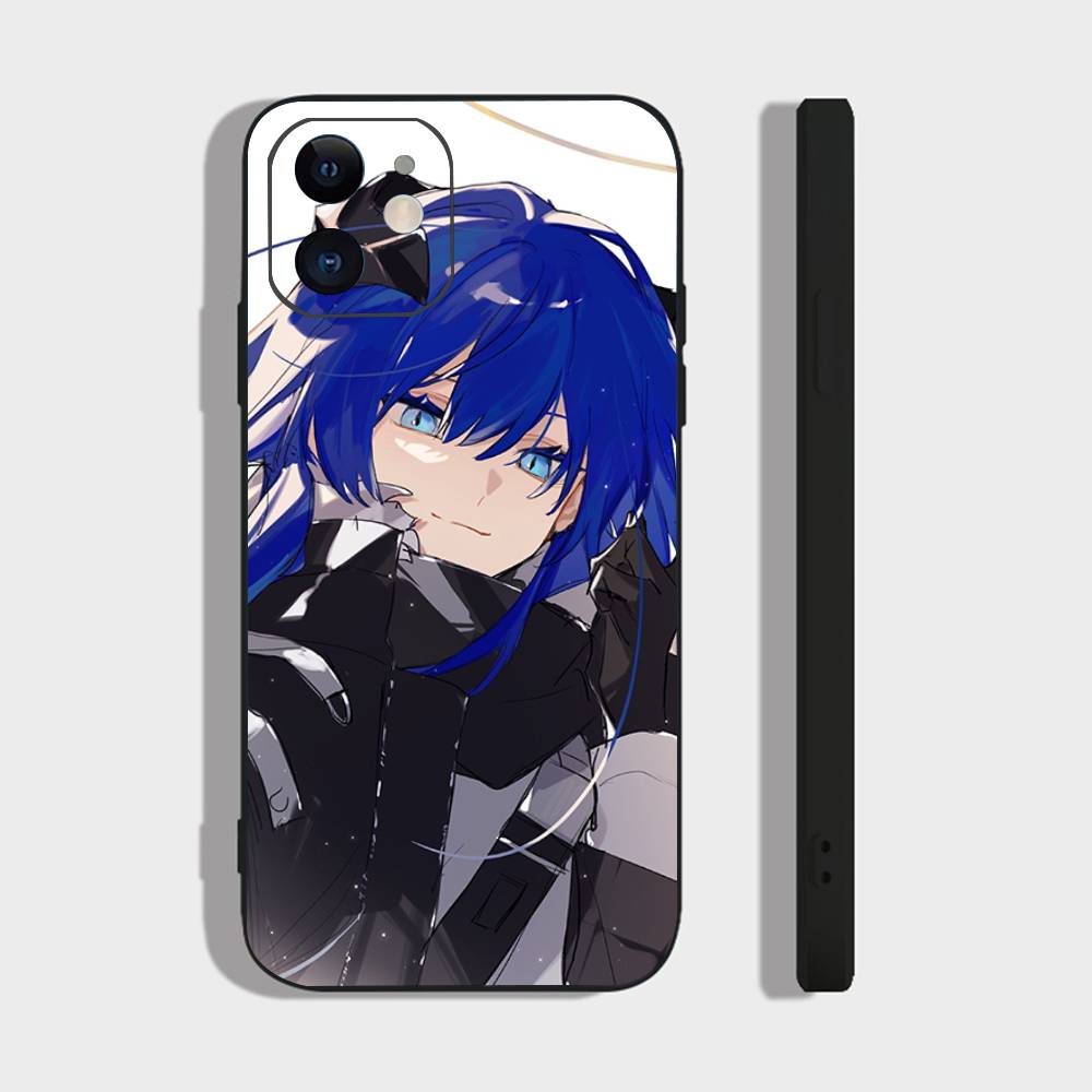 Mostima Animated Game A-Arknights Phone Case For IPhone 17 Air 16 15 14 13 Pro Max 11 12 Black Silicone Cover