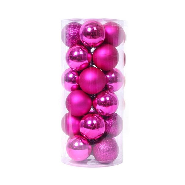 Christmas Ball Ornament 24pcs/box Baubles Holiday Wedding Home Decor